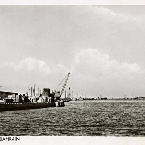 Pier at Manama, Bahrain, Persian Gulf