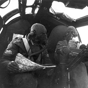 The pilots of a Heinkel He111
