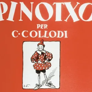 Pinocchio Print from a Catalan Edition