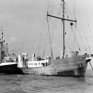 Pirate Radio ship, Radio Caroline, Essex coast