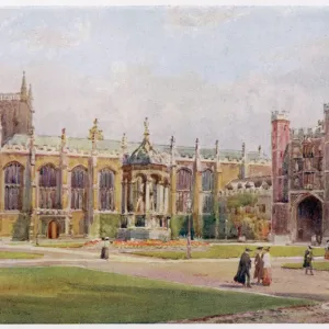 Trinity College Great Court Print Trinity College Great Court Print
