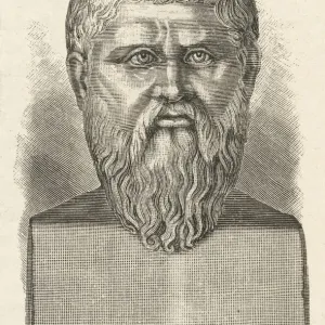 Plato Print - Athenian Philosopher Bust Plato Print - Athenian Philosopher Bust