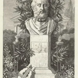 Plato Bust Print Plato Bust Print