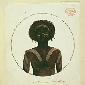 Portrait of an Aboriginal man, named Bennelong