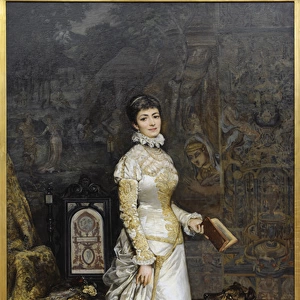 Portrait of Helena Modrzejewska, 1880, by Tadeusz Ajdukiewic