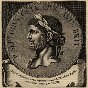 Portrait of Roman Emperor Geta