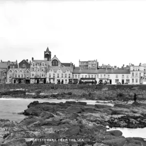 Portstewart from the Sea - Early 20th Century Print Portstewart from the Sea - Early 20th Century Print