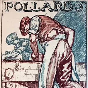 Poster advertising Pollards Storefitters