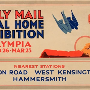Poster, Daily Mail Ideal Home Exhibition