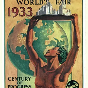 Poster design, Chicago Worlds Fair 1933