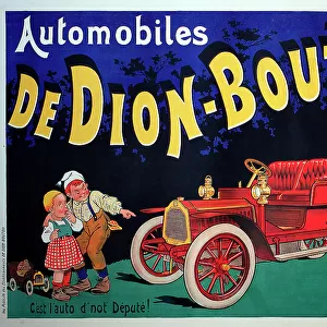 Poster, De Dion-Bouton cars