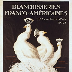 Poster of the French-American Laundries, by Leonetto