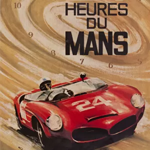 Poster, Le Mans 24 Hour Rally 1963