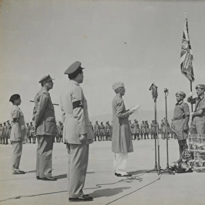 Presentation of colours to the 2nd Bn, 15th Punjab Regiment