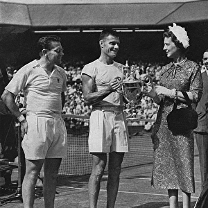Princess Marina, Duchess of Kent at Wimbledon