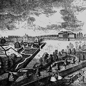 Prior Park (near Bath) wagonway in 1731