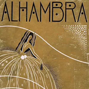 Programme cover for Alhambra Theatre, Paris, 1933
