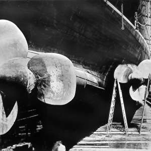 Propeller from the Lusitania steamship