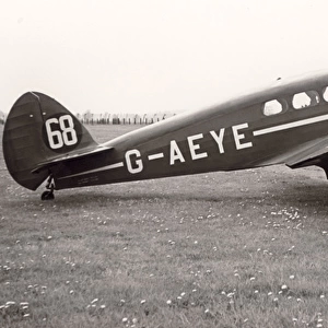 The prototype Percival Q6, G-AEYE