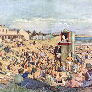 Punch at the seaside