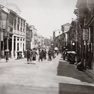 Queen Street, Hong Kong, c. 1860 s