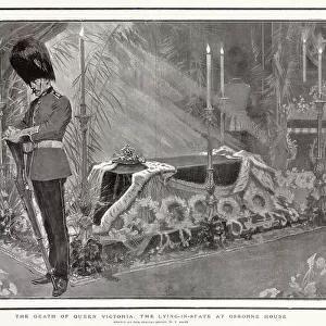 Queen Victoria Lying-in-State 1901