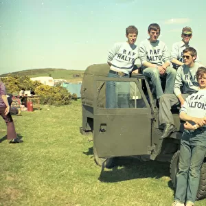 RAF Halton Ten Tors expedition 1977 - A 124th Entry team