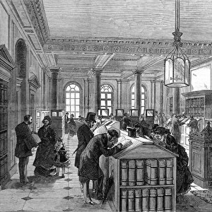 The Registry of Wills, Somerset House, London, 1875