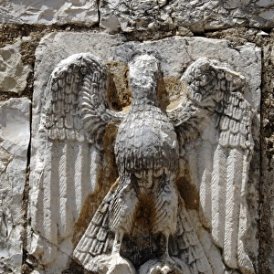 Relief with an eagle. Mesopotam. Albania