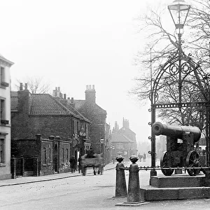 Retford Old Cannon early 1900s