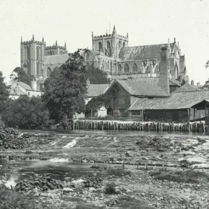 Ripon Cathedral Print, circa 1900 Ripon Cathedral Print, circa 1900
