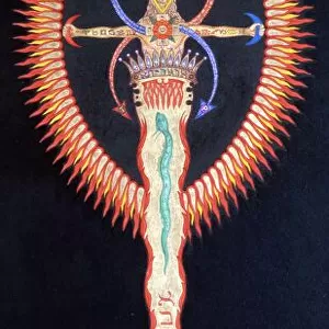 Ritual sword designed for Aleister Crowley to use in the Temple of the A. A
