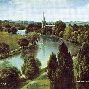 River Avon & Holy Trinity Church, Stratford-upon-Avon
