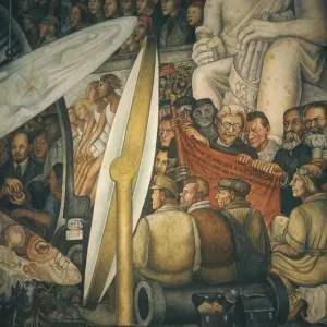 Diego Rivera's Man, Controller of the Universe Print (1934) Diego Rivera's Man, Controller of the Universe Print (1934)