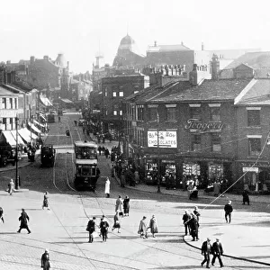 Rochdale Centre and Drake Street early 1900s