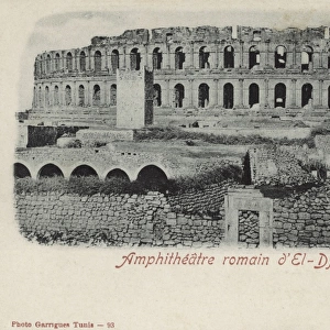 Roman amphitheatre at El Djem, Tunisia