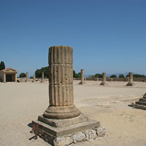 Roman city of Ampurias. Forum