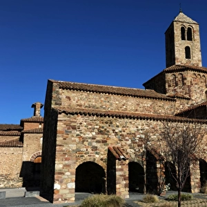 Romanesque Art. Spain. Church of St. Mary. Exterior. Tarrasa