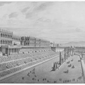 Print of the Circus Maximus in Ancient Rome Print of the Circus Maximus in Ancient Rome