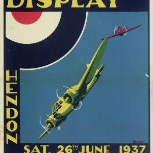 Royal Air Force Display Poster, Hendon