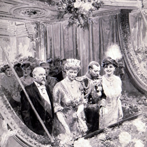 The Royal Gala Performance, Paris Opera, April 1914