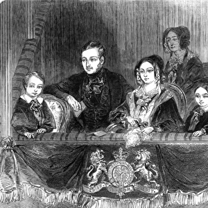 The Royal visit to Astleys, 1846