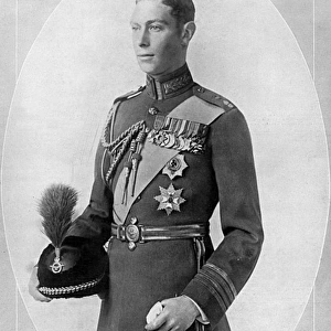 Royal wedding, 1923 - Duke of York in uniform