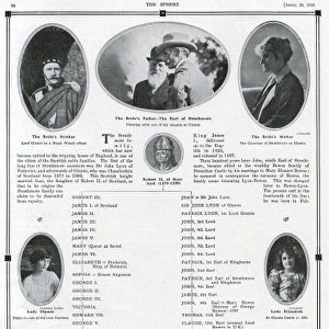 Royal Wedding 1923 - Strathmore family tree