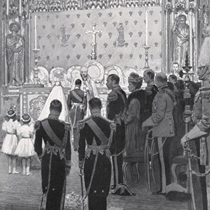 Royal Wedding 1934 - The Glow of the Golden Altar