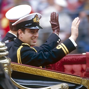 Royal Wedding 1986 - Prince Andrew