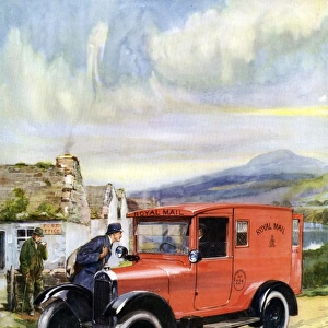 S Teerwood. The mail van