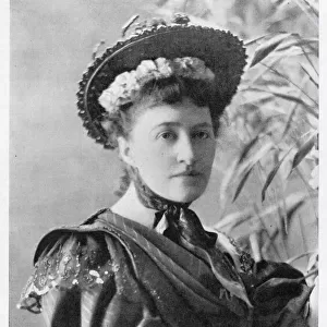 Sarah Grand (1854 - 1943), Irish feminist writer active and author. Date: 1897