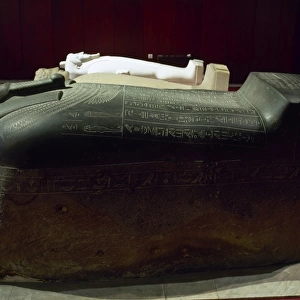 Sarcophagus of Tabnit. Egyptian king of Sidon. Egypt