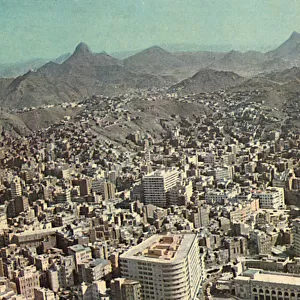 Saudi Arabia - Aerial View of the City of Mecca